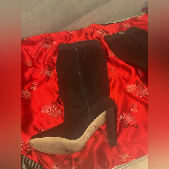 Michael Kors Black Heeled Boots - Picture 4 of 14